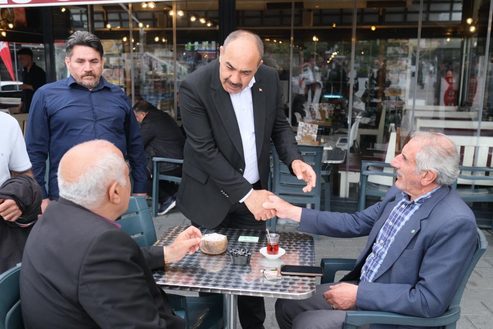 Muharrem Yıldız, Cumhurbaşkanı Recep Tayyip Erdoğan için oy istedi