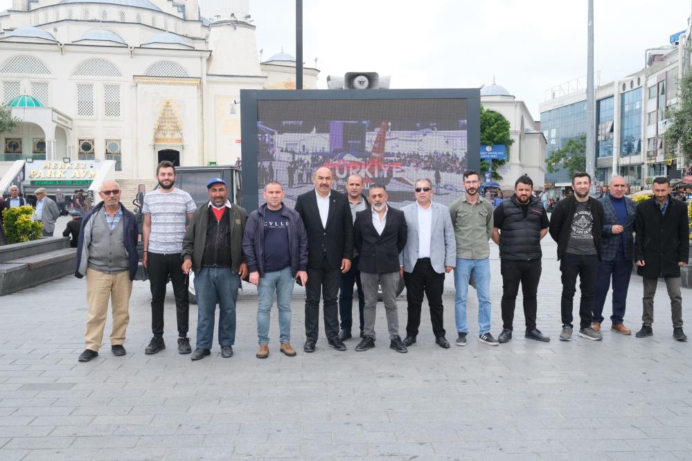 Muharrem Yıldız, Cumhurbaşkanı Recep Tayyip Erdoğan için oy istedi