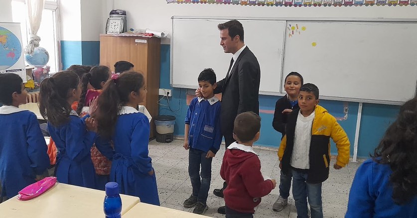 Kaymakam Demirkıran, Büyükoluklu Köyünü ziyaret etti