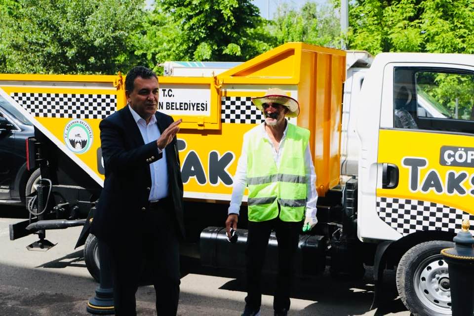 Çöp taksi hizmete başladı