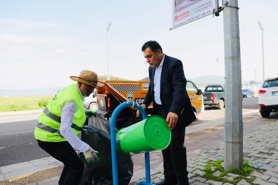 Çöp taksi hizmete başladı