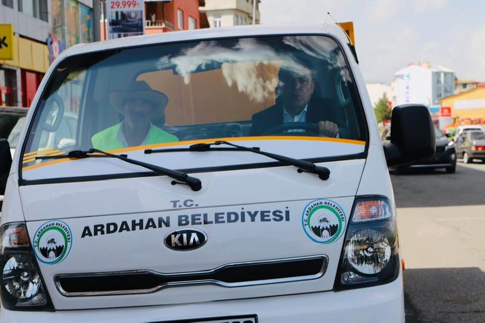 Çöp taksi hizmete başladı