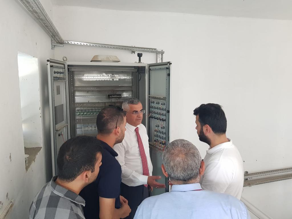 DSİ Bölge Müdürü Kotan, çalışmaları yerinde inceledi