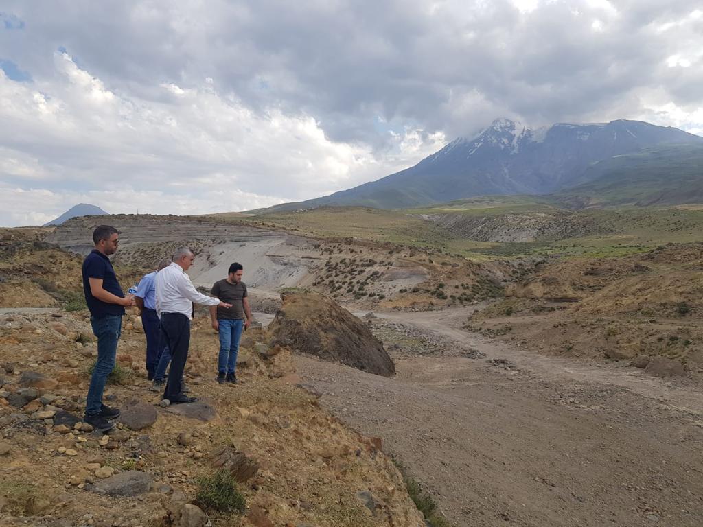 DSİ Bölge Müdürü Kotan, çalışmaları yerinde inceledi