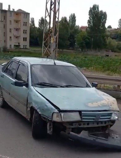 Kars'ta trafik kazası: 1 yaralı