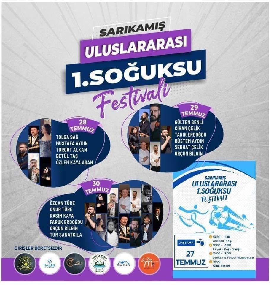 Sarıkamış Uluslararası 1. Soğuksu Festivali yarın başlayacak