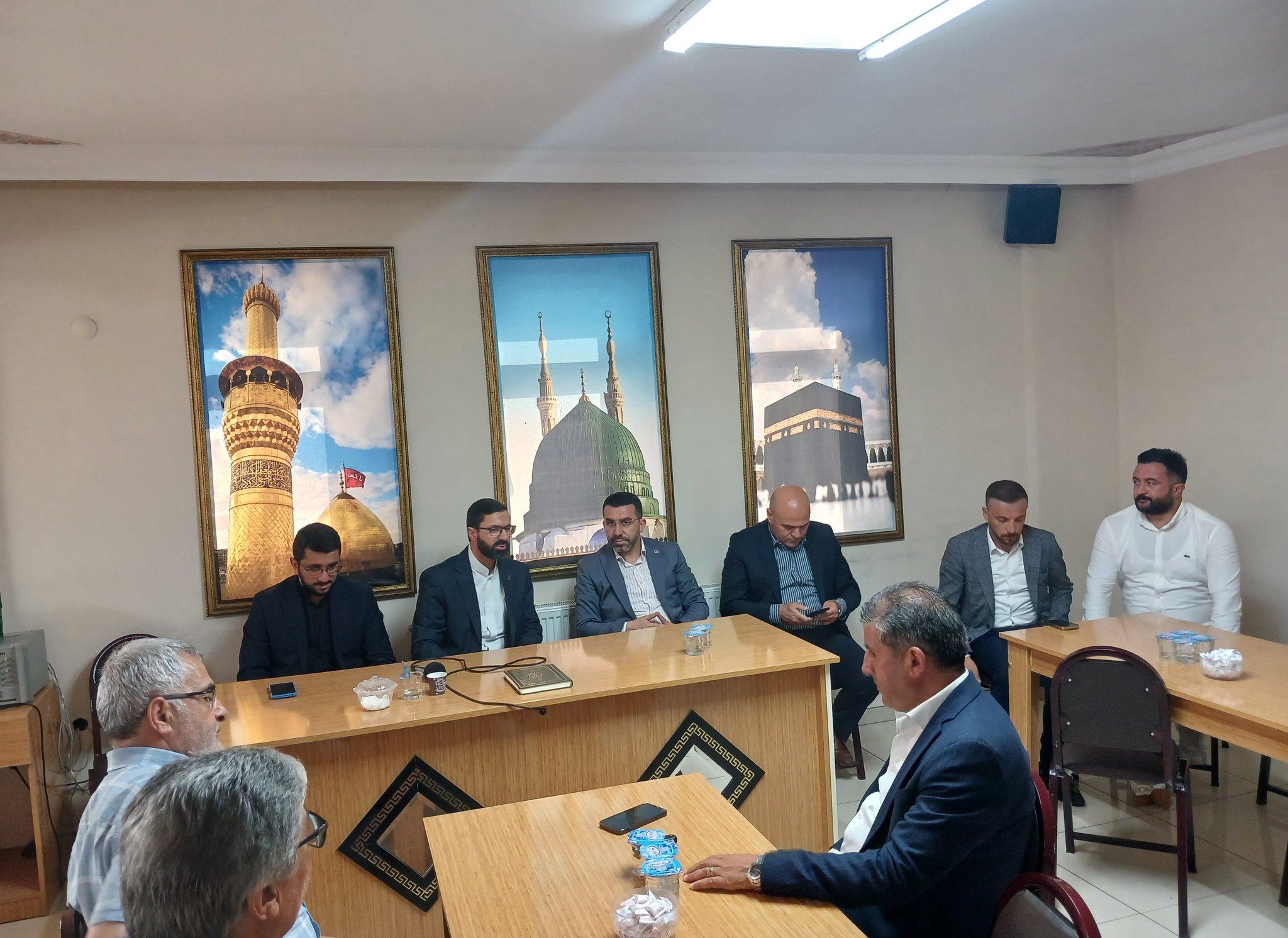 Adem Çalkın ve Muammer Sancar, taziye evlerini ziyaret etti