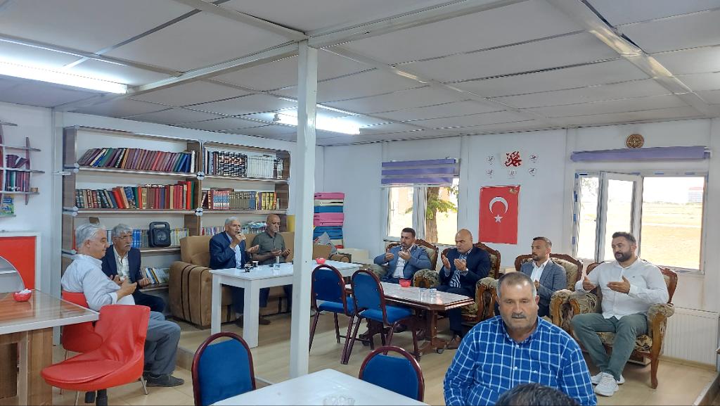 Adem Çalkın ve Muammer Sancar, taziye evlerini ziyaret etti