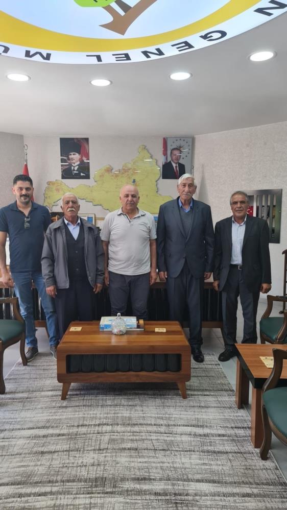 Sarıkamışlı kooperatif temsilcilerinden Ayatay'a ziyaret