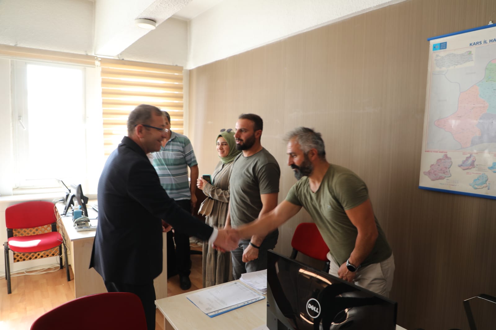 Vali Ziya Polat, valilik birimlerini ziyaret etti