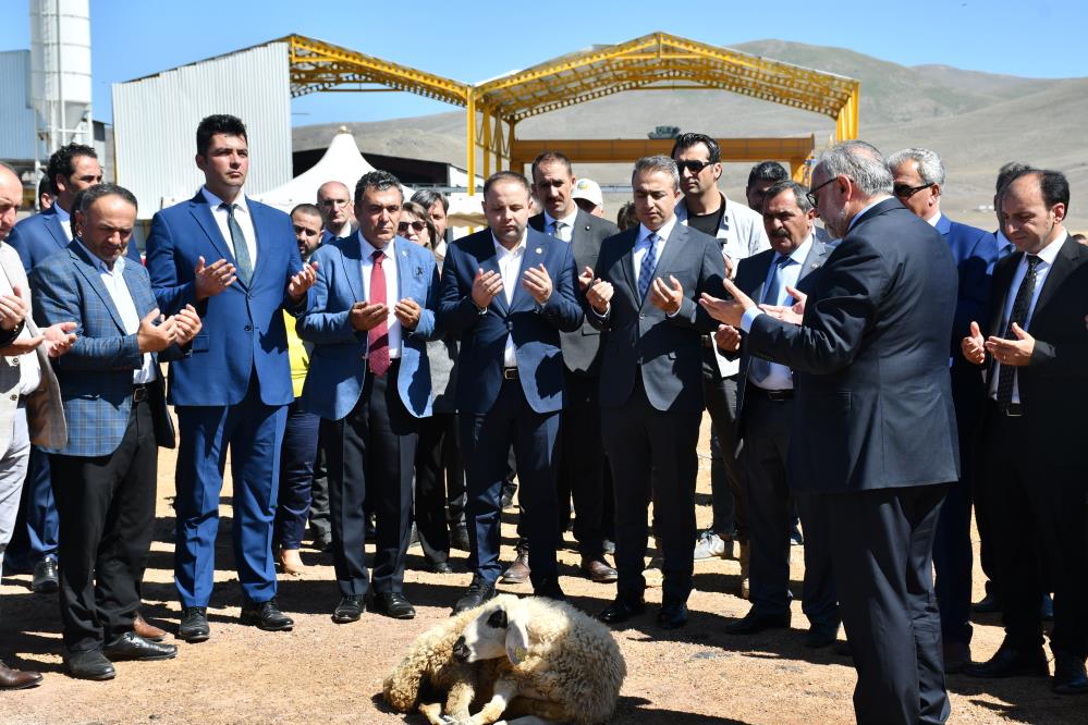 Ardahan'da konkasör tesisi açıldı