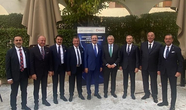 Başkan Alibeyoğlu, Eurochambres Başkanlık Divanı Toplantısına katıldı