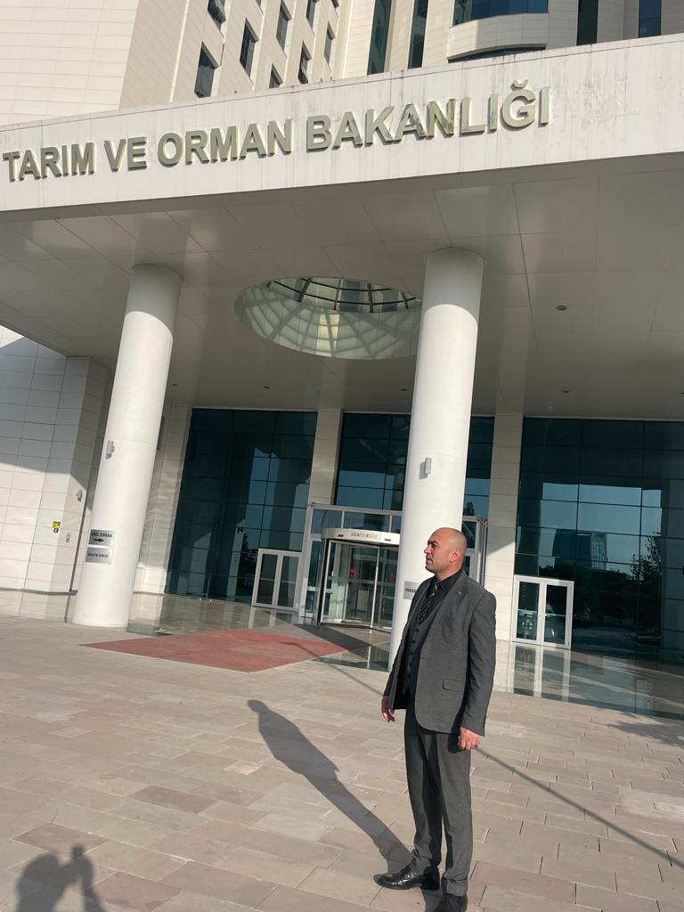 Başkan Müçük çiftçilerin sıkıntılarını bakanlığa iletti