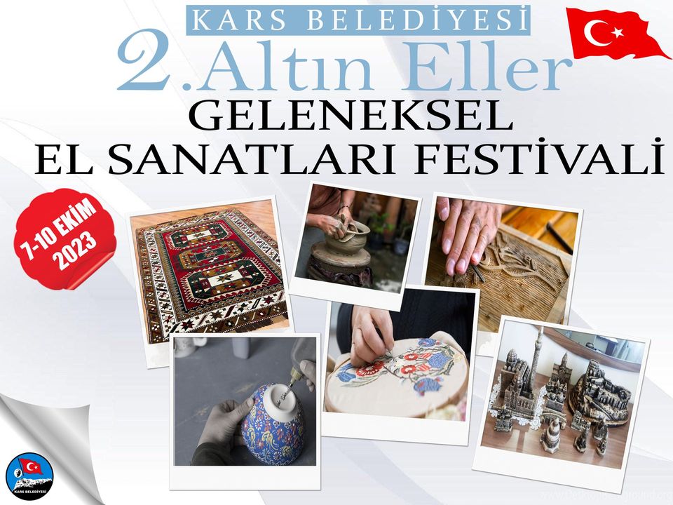 Kars'ta 2. Altıneller Geleneksel El Sanatları Festivali başlıyor