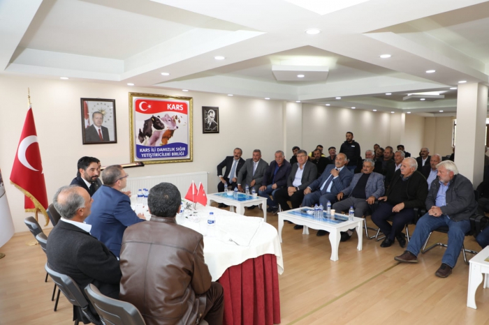 Vali Polat: Kars kendi ürünlerini üretsin ve yetiştirsin