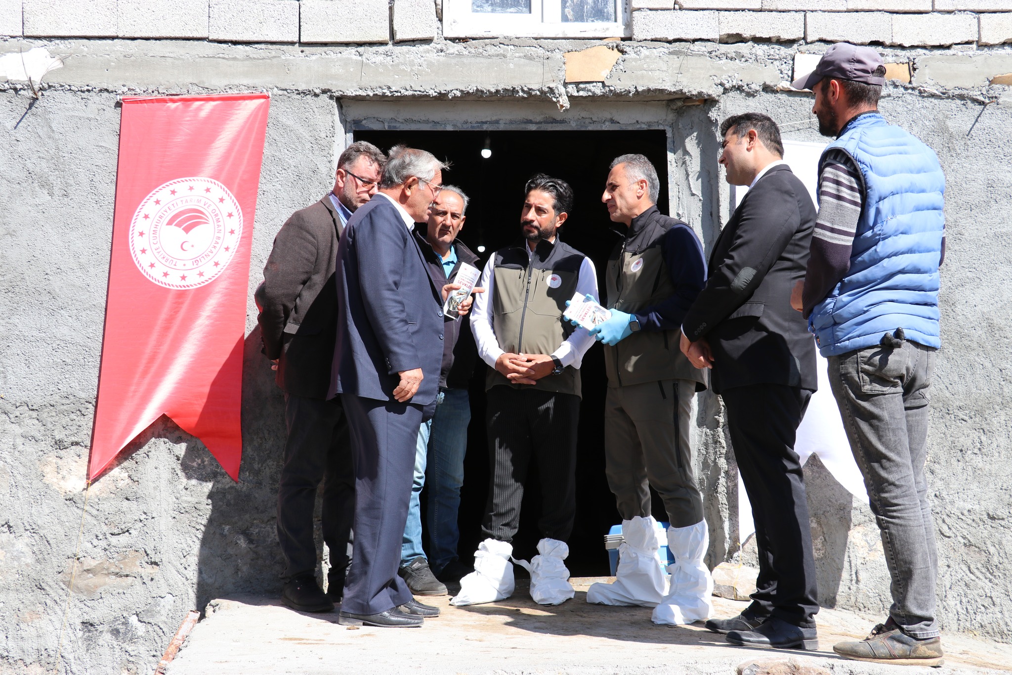 Yetiştiriciler hayvan sevki konusunda bilgilendirildi