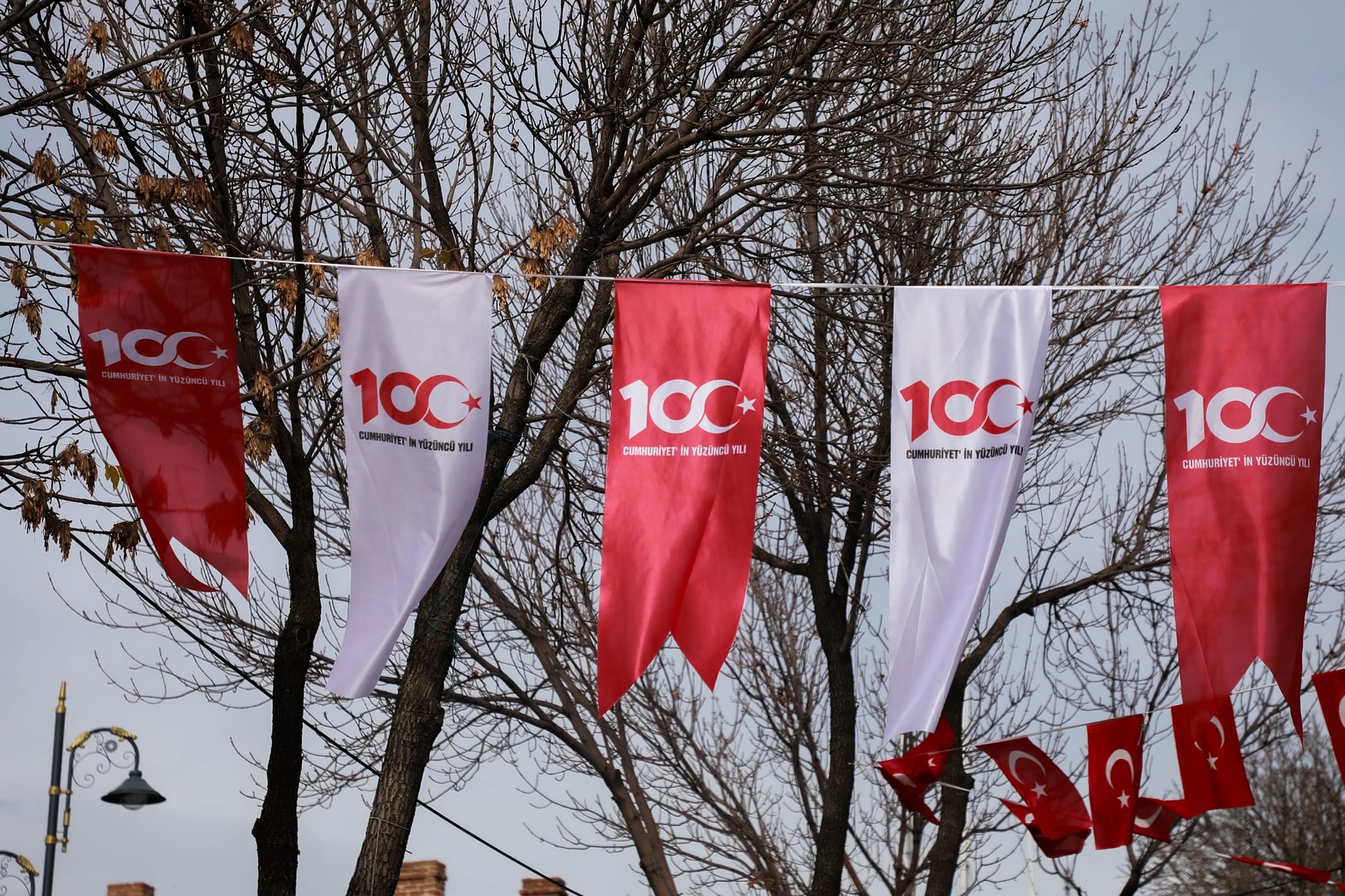 Kars, Türk Bayraklarıyla donatıldı