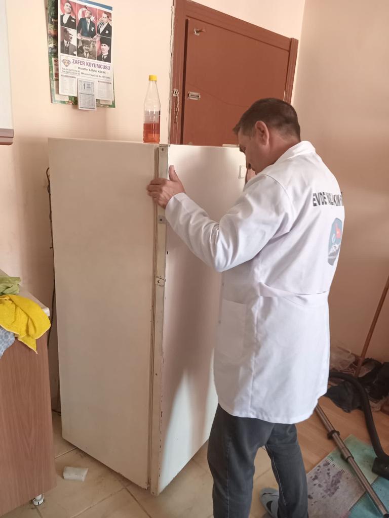 Kars'ta, "Evde Yaşlı Bakım Hizmeti" devam ediyor