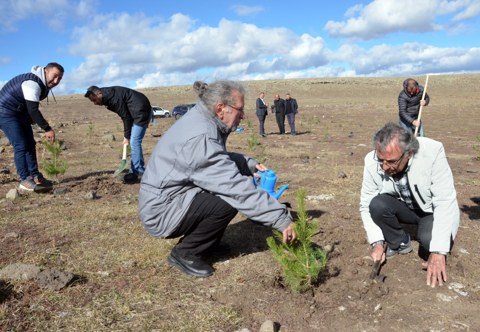 Asboğa Gölüne "Yüzüncü yılda 100 fidan"