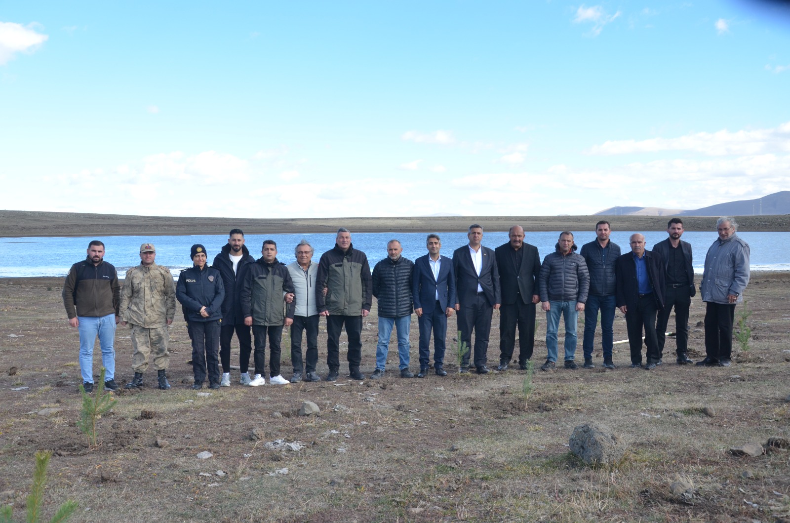 Asboğa Gölüne "Yüzüncü yılda 100 fidan"