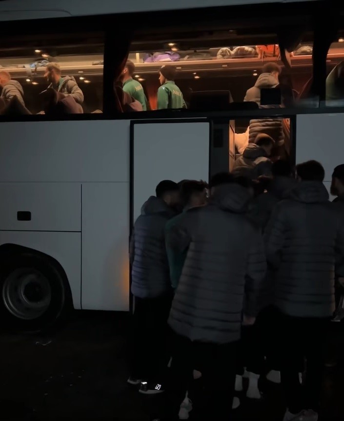 Kars 36 Spor Giresun'a hareket etti