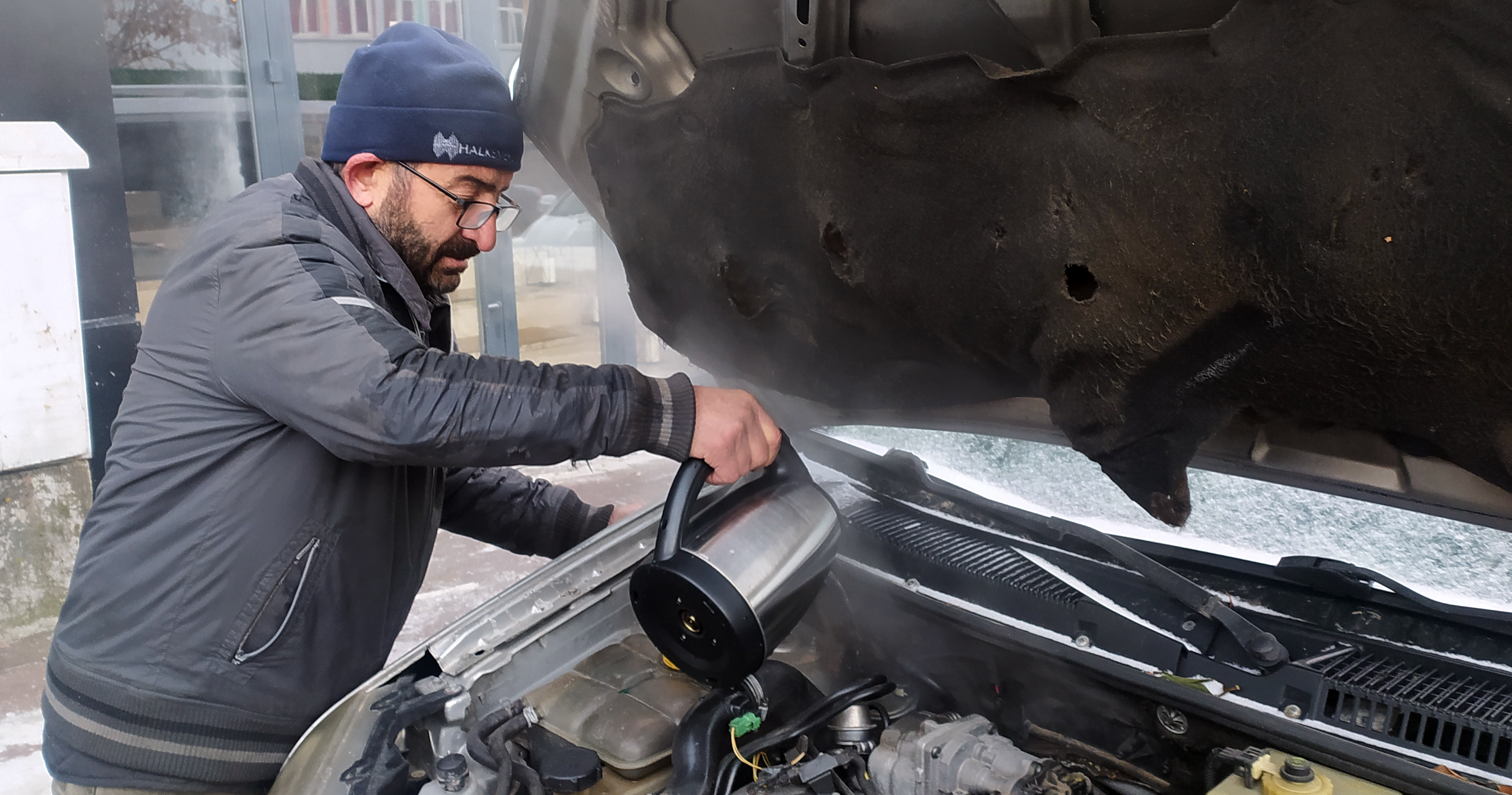 Sarıkamış'ta soğuk hava yaşamı olumsuz etkiledi