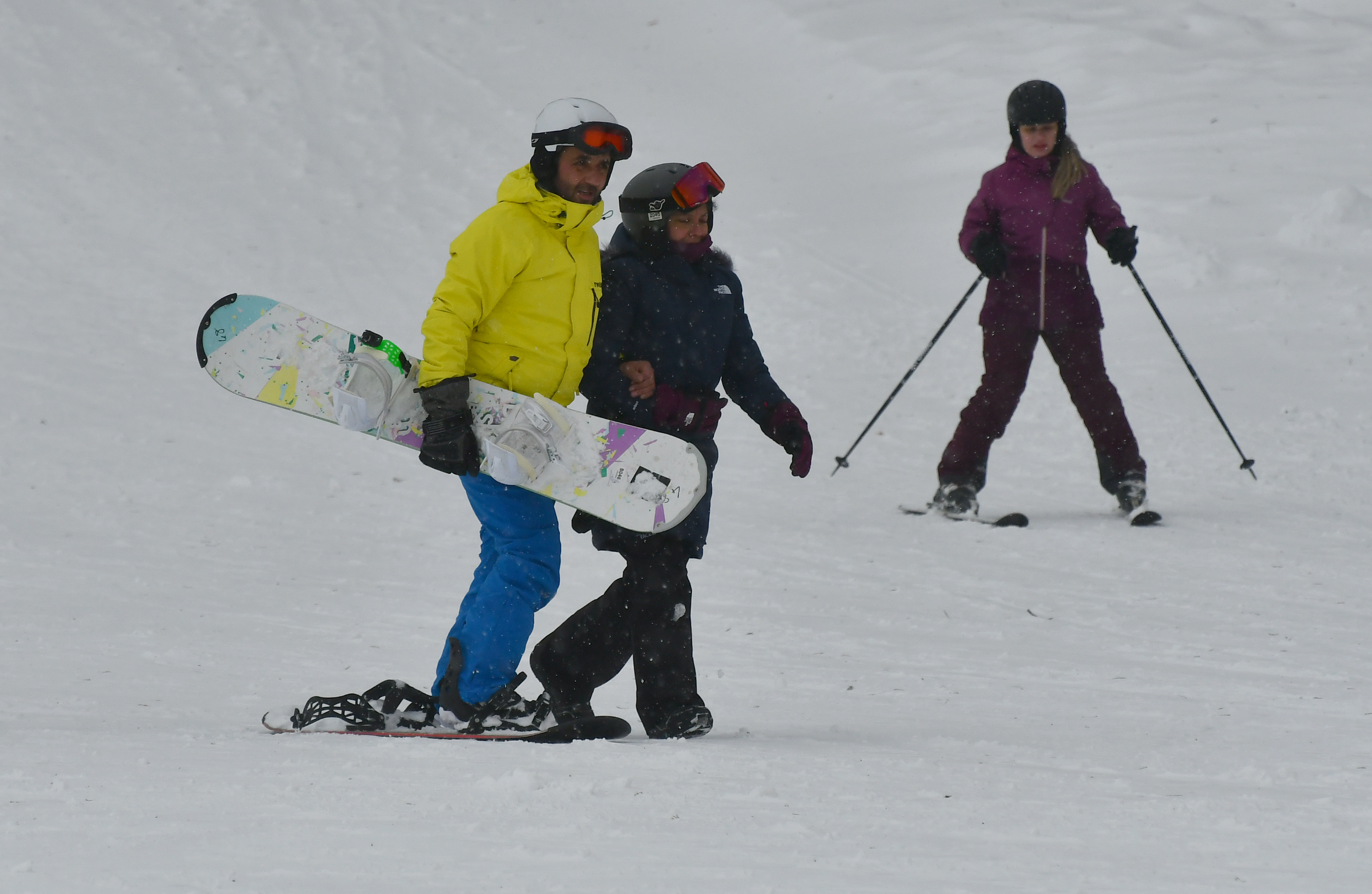 Sarıkamış Kayak Merkezi hareketlendi