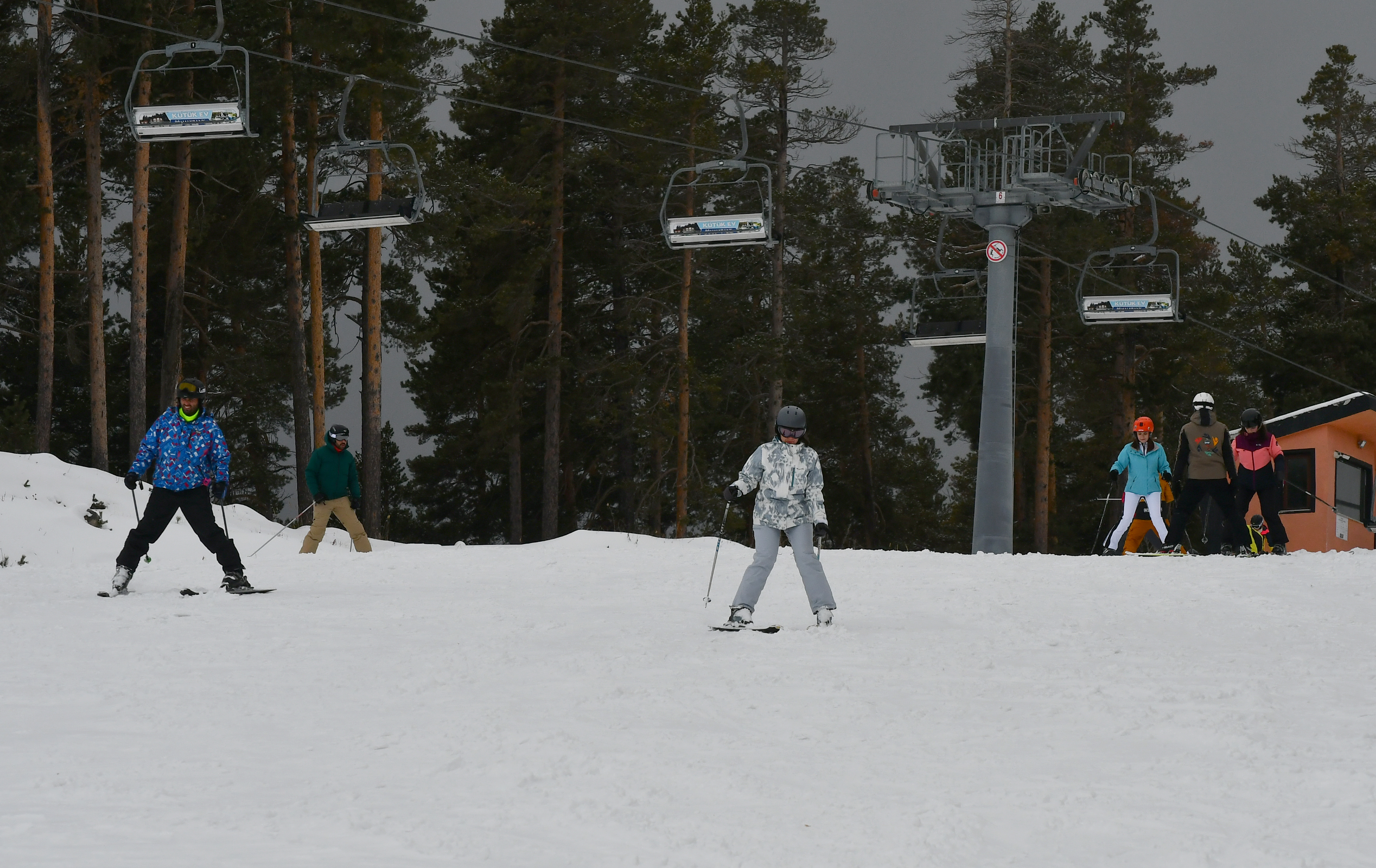 Sarıkamış Kayak Merkezi hareketlendi