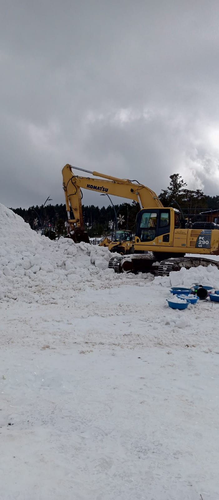 Kardan heykeller açılışa hazır