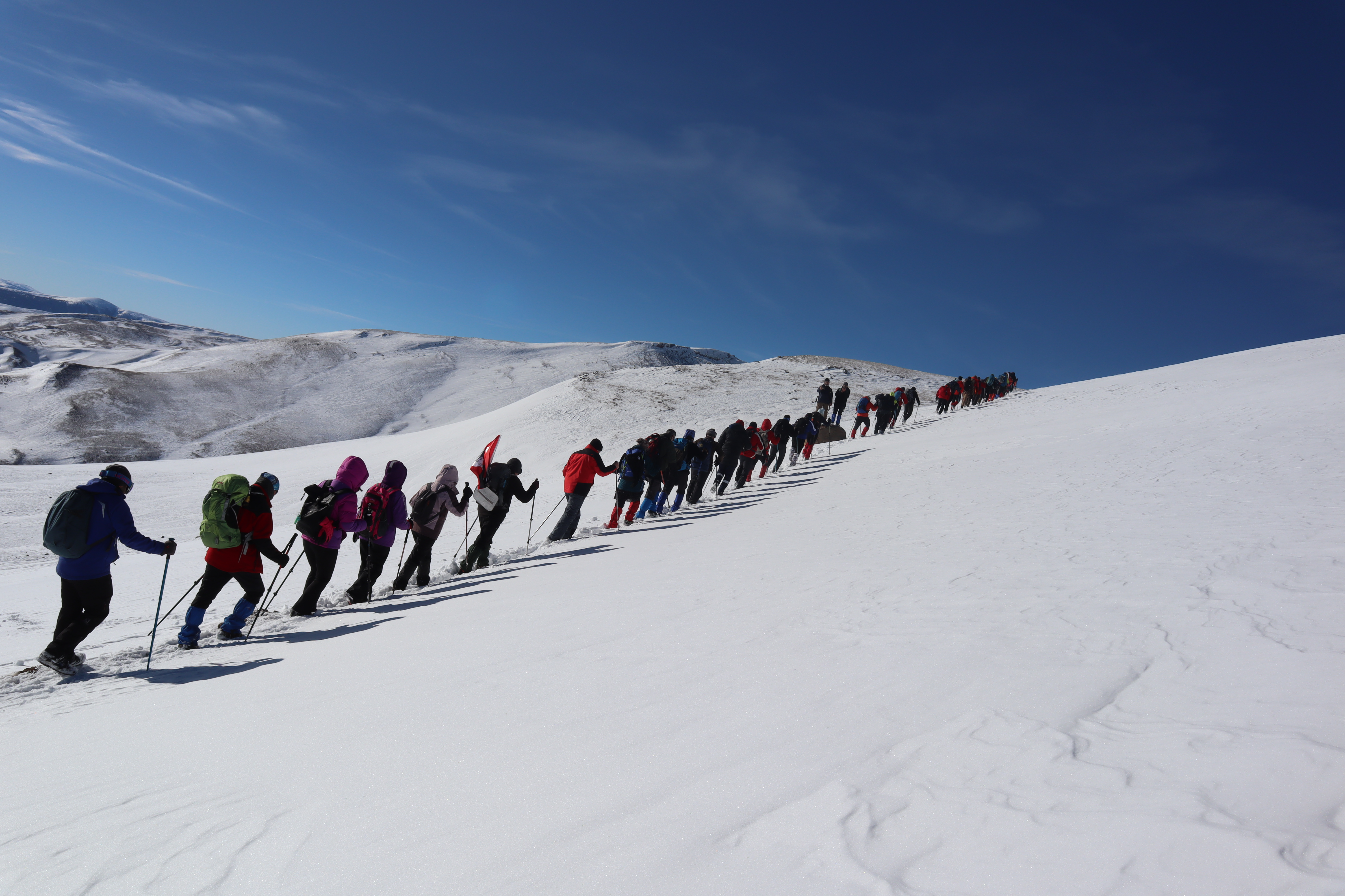 Dağcılar, Allahuekber Dağı zirvesinde şehitleri andı