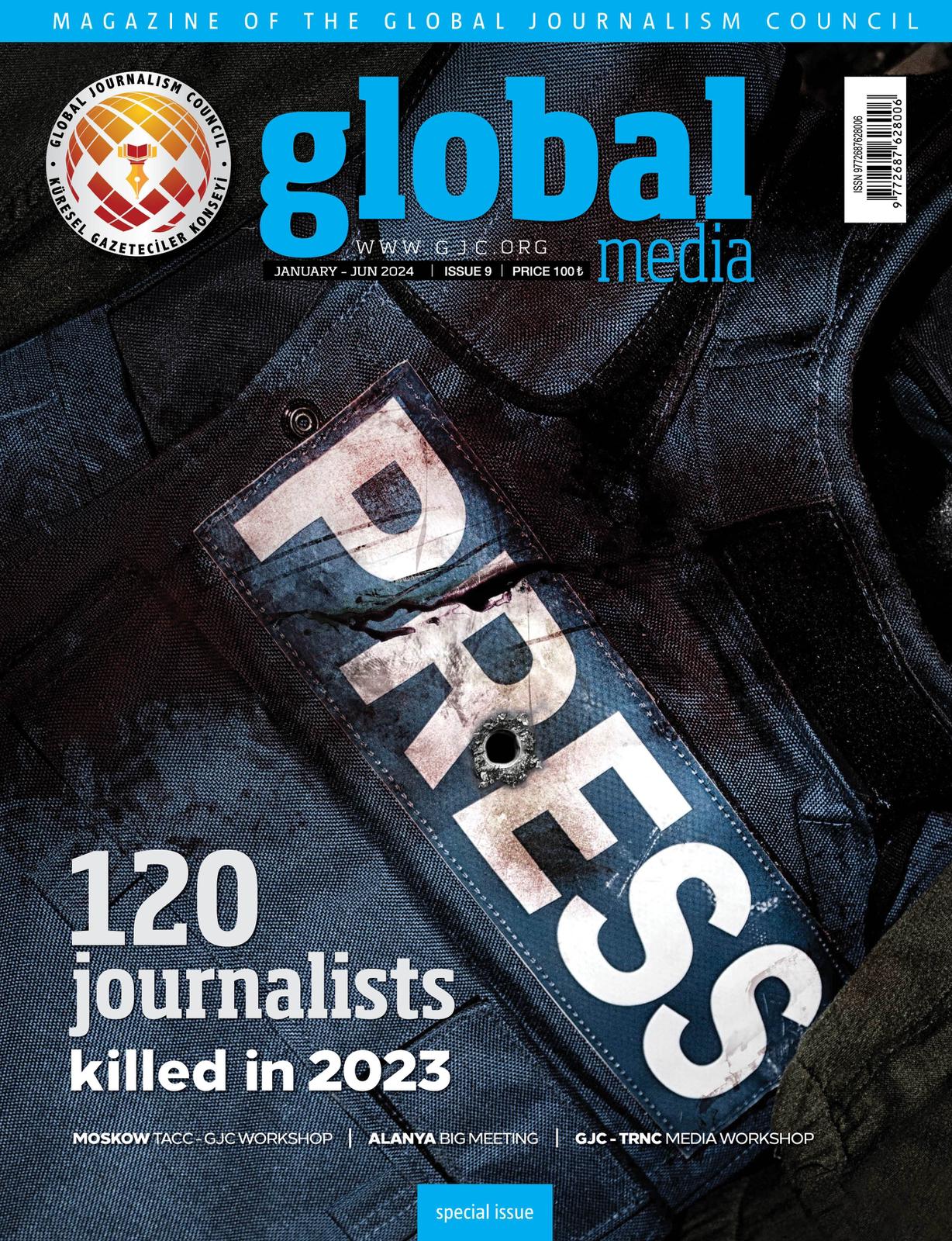 2023 yılında 120 gazeteci öldürüldü