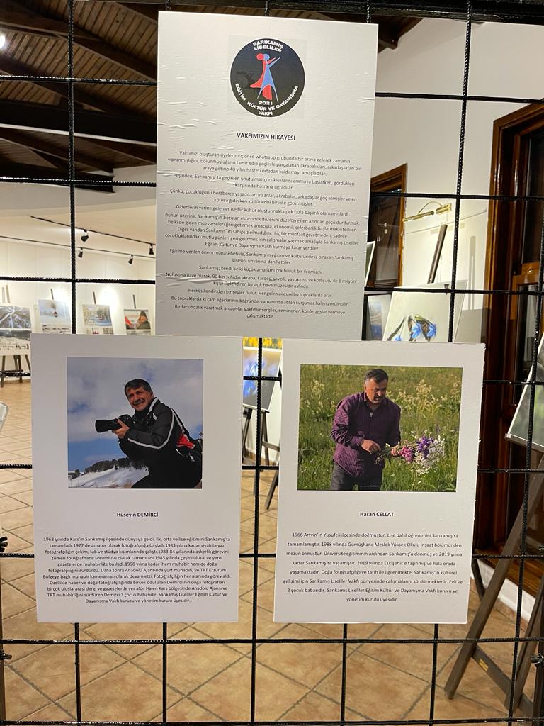 Sarıkamış'ta "Beyaz Hüzün" sergisi İzmit'te ilgi gördü