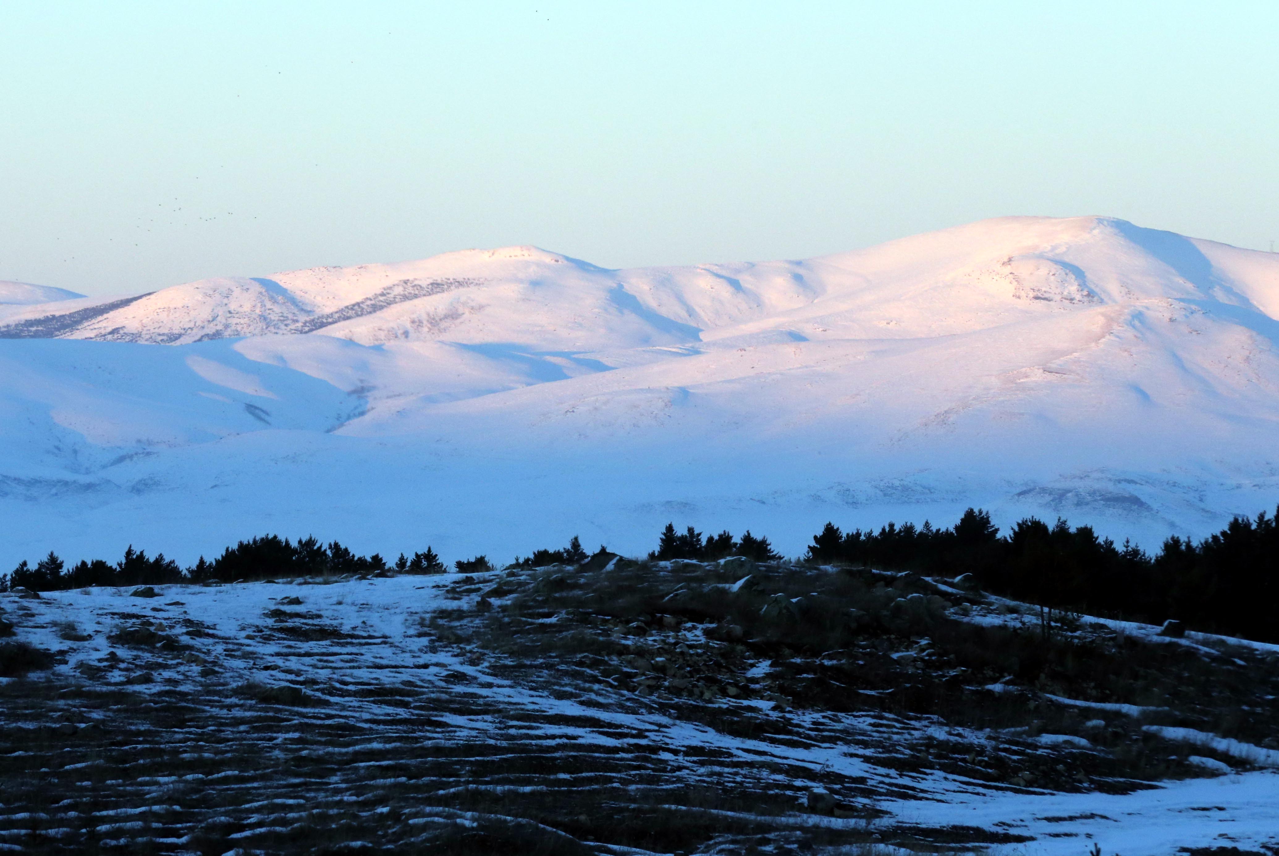Sarıkamış buz tuttu