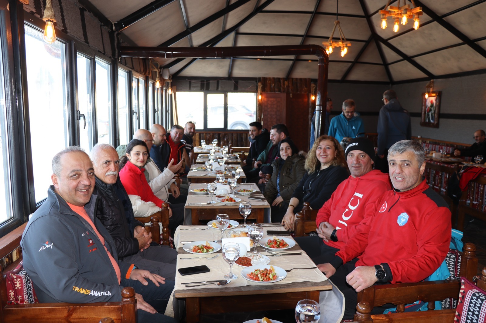 Sarıkamış'ın ormanlarında şehitlere saygı yürüyüşü 