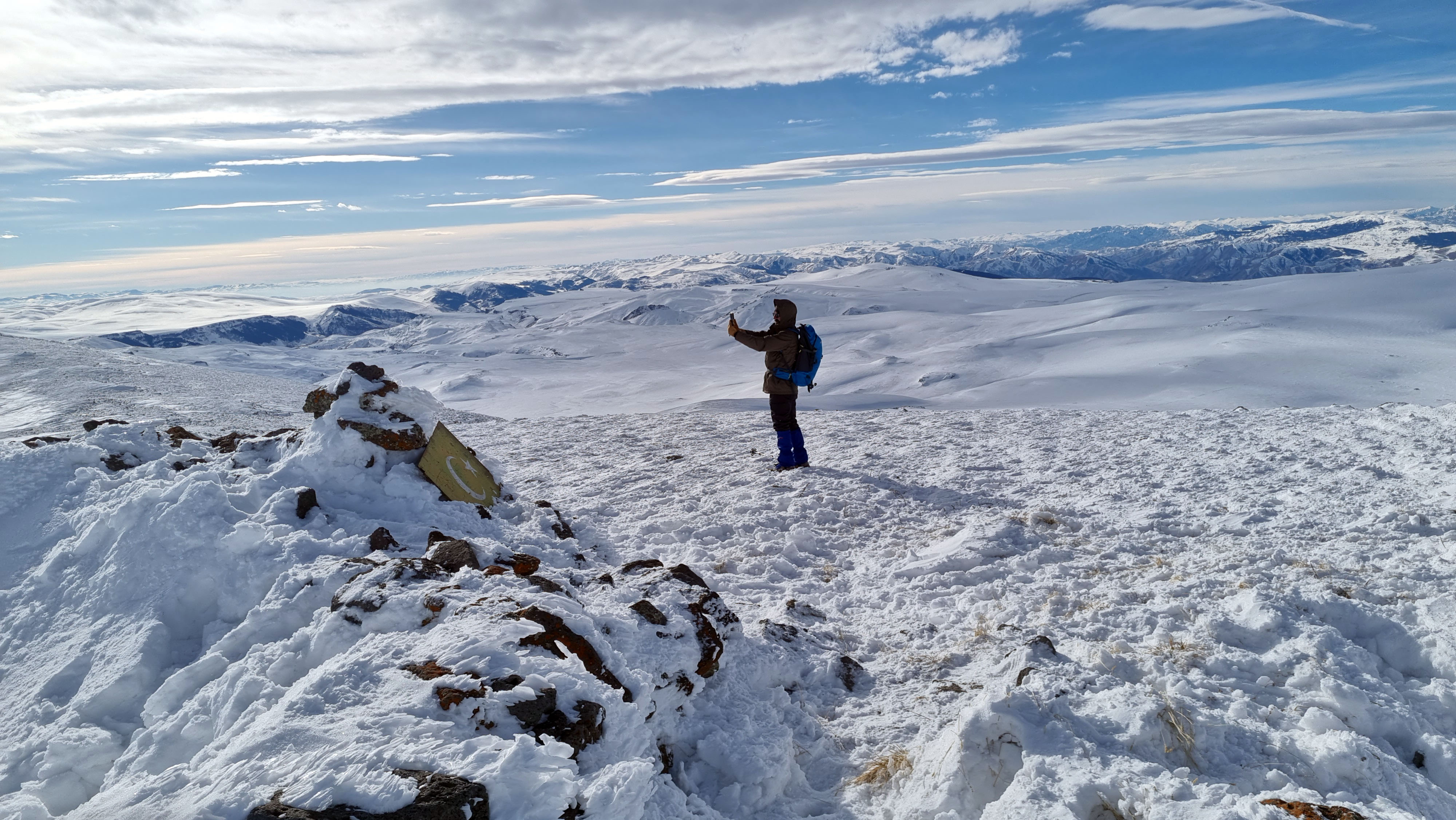 Allahuekber Dağı, kış tırmanışı için dağcıları ağırlıyor