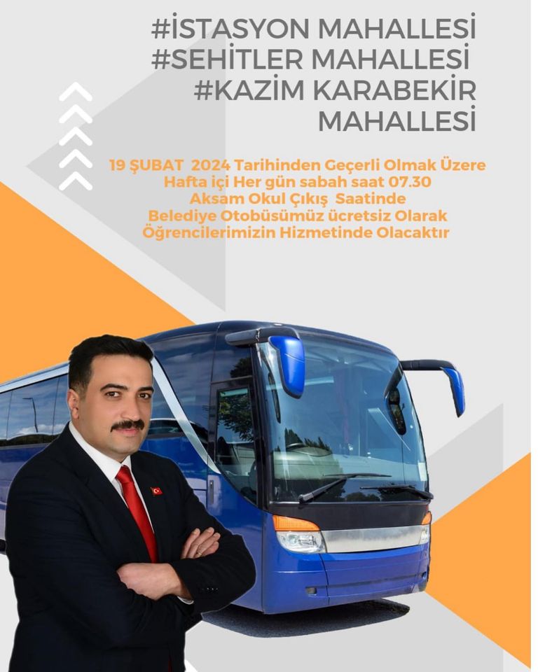 Sarıkamış'ta öğrencilere ücretsiz ulaşım