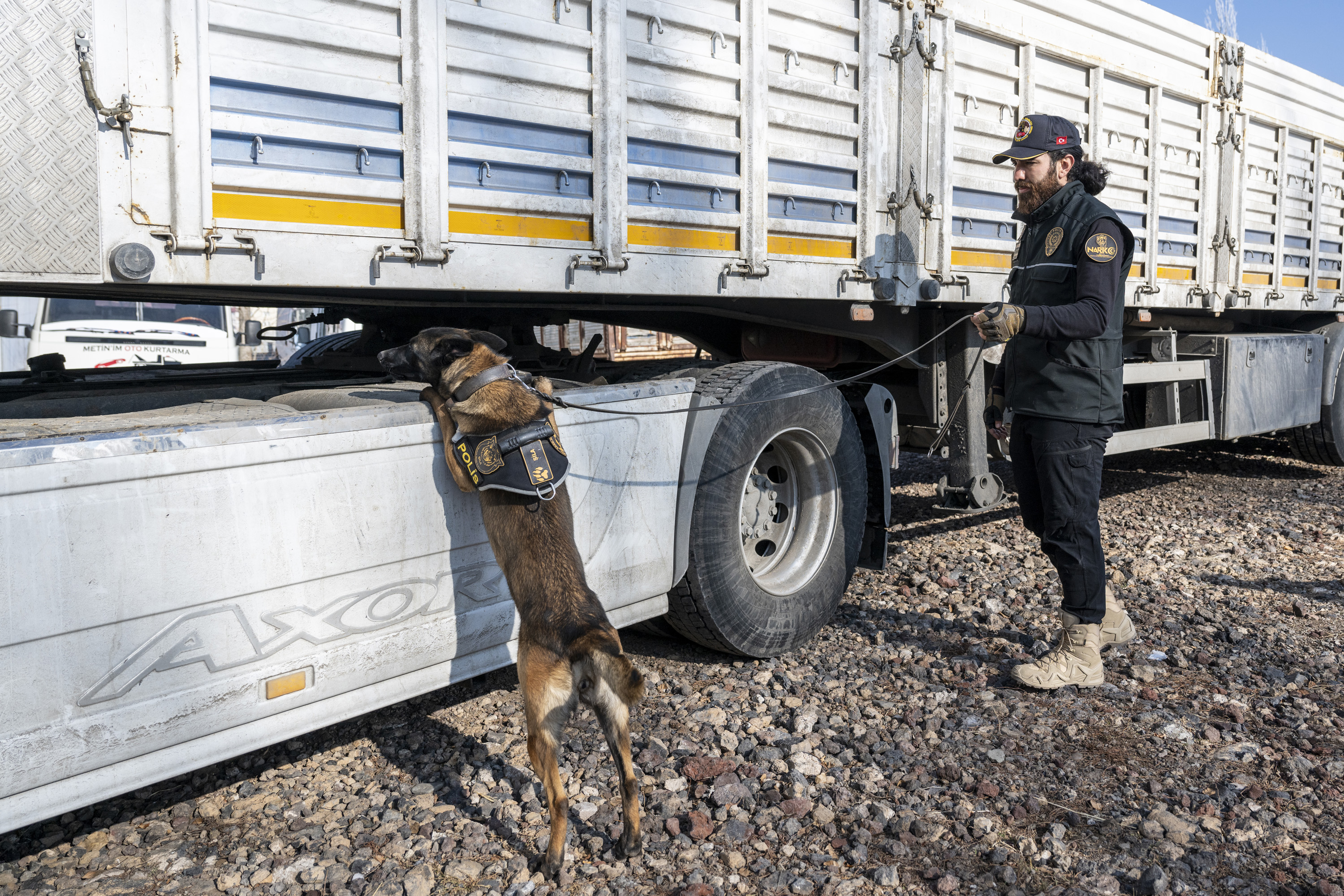 Narkotik dedektör köpeği Şila, gizlenen pirinç tanesi kadar maddeyi dahi buluyor