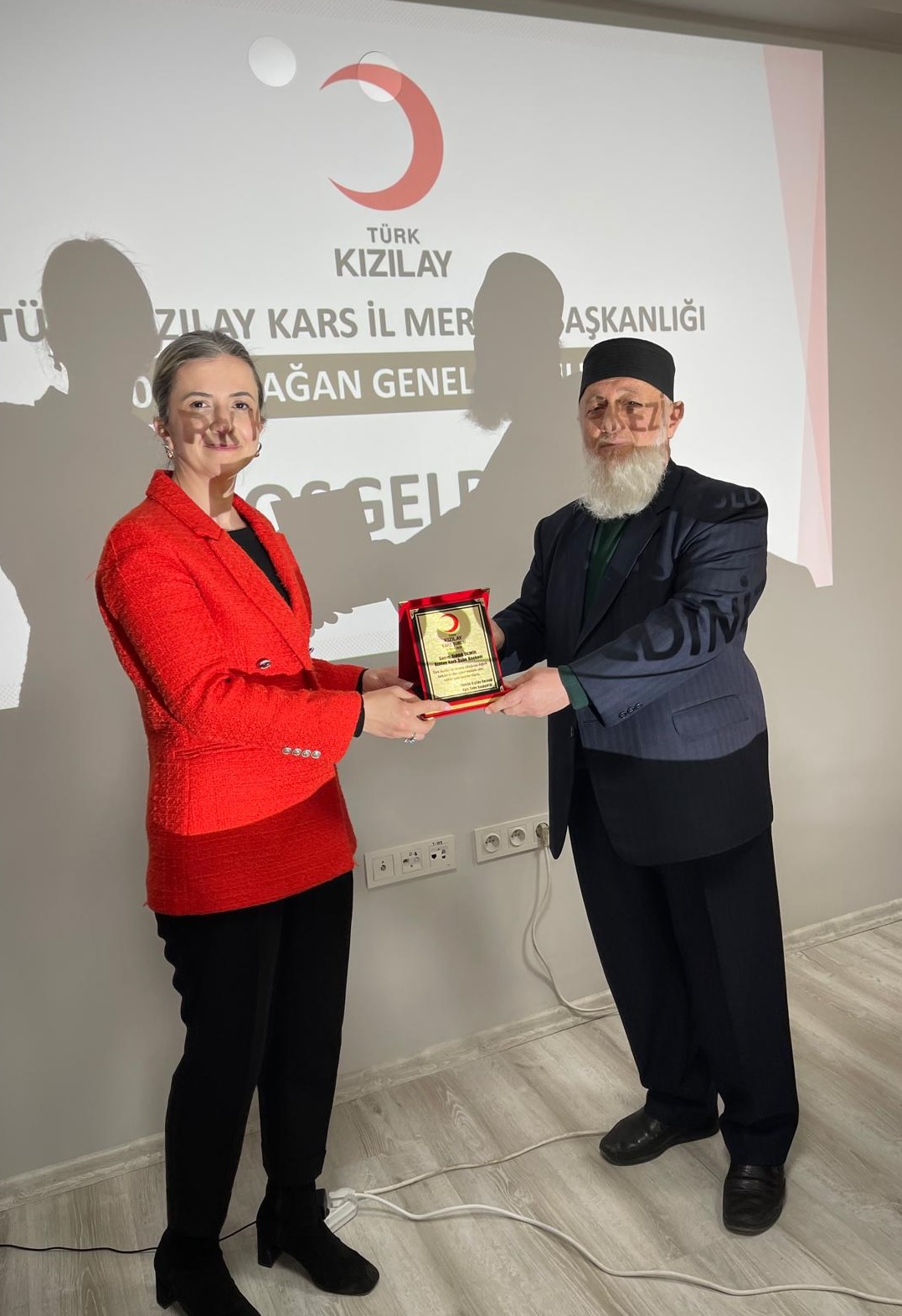 Kızılay Kars Şube Başkanı Kübra Hüryurt oldu