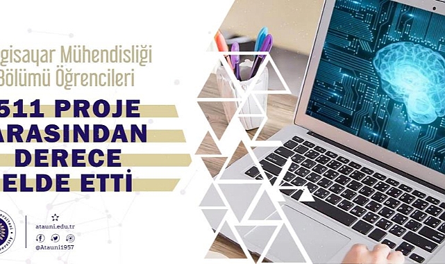  511 proje arasından derece elde ettiler