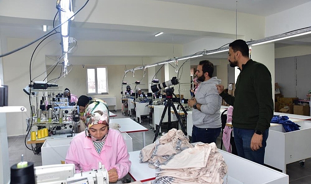 Ahlat’ta üretilen tekstil ürünleri yurt dışı pazarına açılıyor