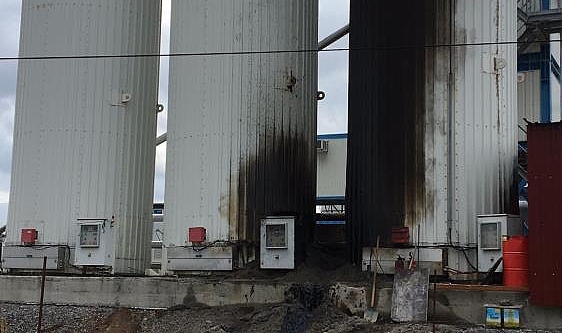 Ardahan'da zift tankı patladı: 4 işçi yaralandı
