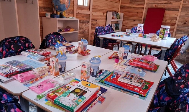 Bartın’da inşa edilen ahşap sınıflar deprem bölgesine gönderildi