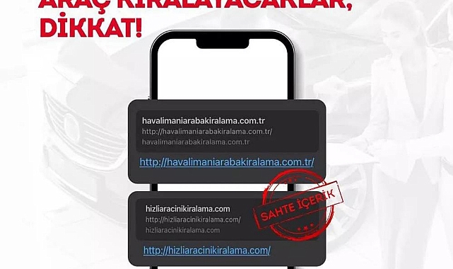 Bayram öncesi araç kiralayacaklar dikkat!