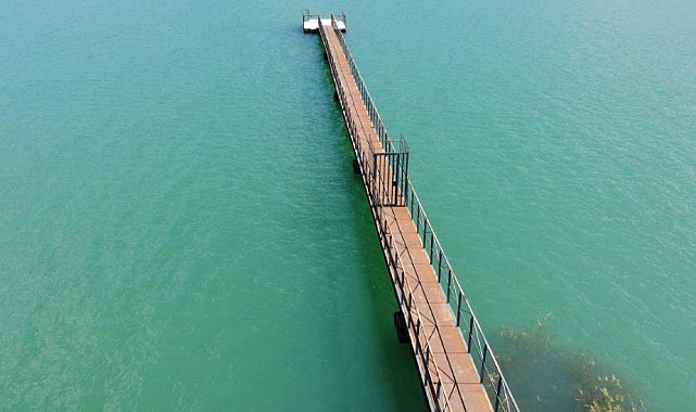 Erimeye başlayan kar suları barajlara bereket oldu