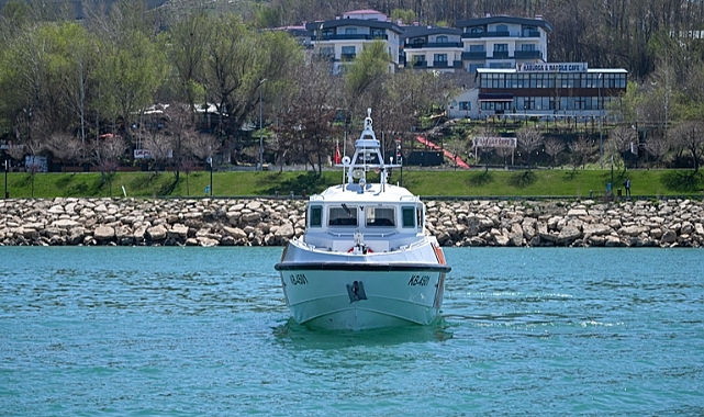 Göç yolundaki inci kefalinin korunmasına Sahil Güvenlik ekipleri de destek veriyor