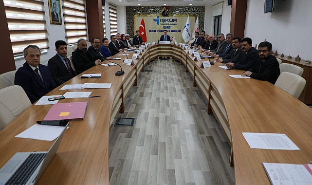 İl İstihdam ve Mesleki Eğitim Kurulu toplantısı yapıldı