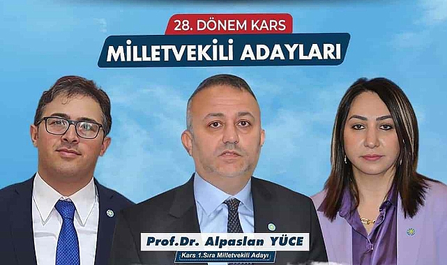 İyi Parti Kars milletvekili adayı Alpaslan Yüce, "Kars'tan göç tırmanıyor" 