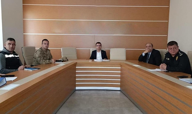 Kağızman’da seçim güvenliği toplantısı yapıldı