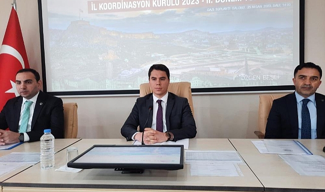 Kars’ta il koordinasyon kurulu toplantısı yapıldı