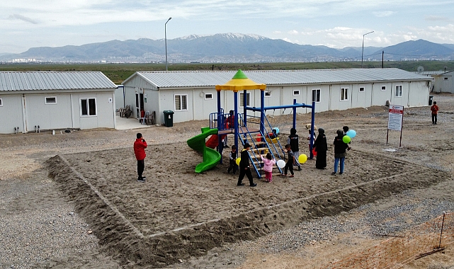 Malatya'da bir sanayi kuruluşu, işçileri için konteyner kent kurdu